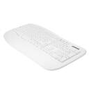 TECLADO PHOENIX K201 ERGONOMICO INALAMBRICO BLANCO