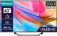 TV HISENSE 43%%%quot; 43A7KQ UHD QLED SMART TV HDR10 