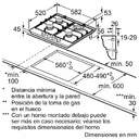 ENCIM. BOSCH PGH6B5K90 4F 60CM GAS INT