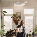 VENTILADOR TECHO U.BLUE NASIM 7048WX RETRACT DC.WI