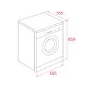 LVD. TEKA WMK40940W 9K 1400R STEAM