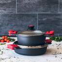 CACEROLA BRA PREMIERE ROJO ALTA 24CM