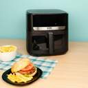 FREIDORA AIRE SOLAC FA1801 8L DIGITAL 2RESIS IND