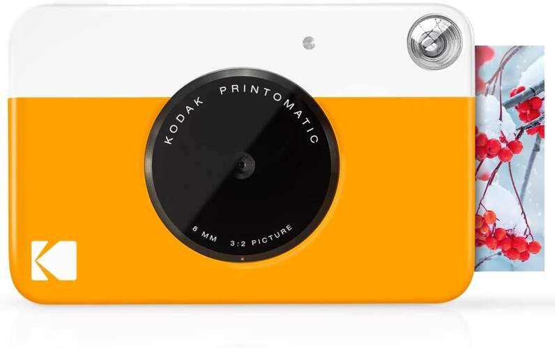 Cámara Instantánea Kodak Printomatic Amarilla