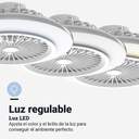 VENTILADOR TECHO U.BLUE KONA 7050W DC WIFI 50CM
