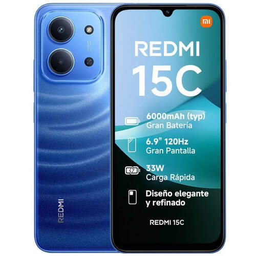Xiaomi Redmi 15C NFC 4/256 GB Azul