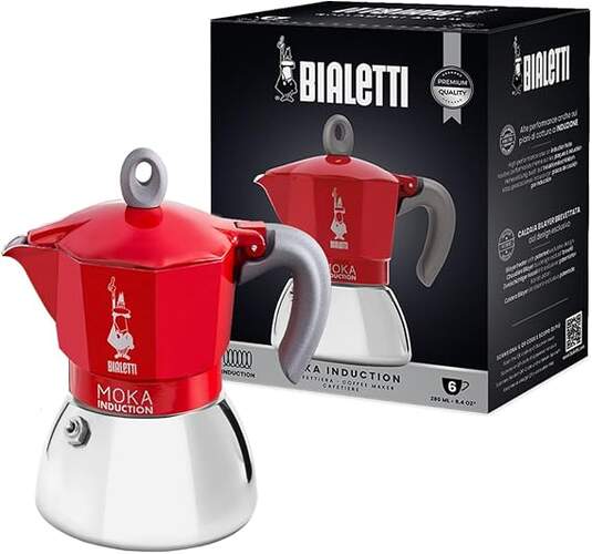 Cafetera Italiana Bialetti New Moka Induction