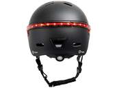 CASCO YOUIN MA1015 CON INTERMITENTES NEGRO